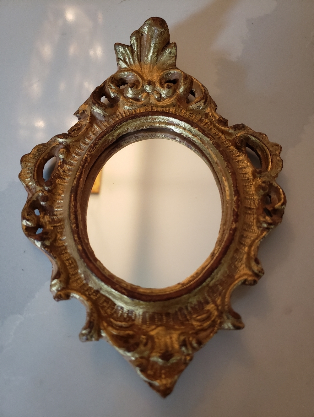 Vintage Small Mirror, Florentia,Italy - Picture 2 of 6